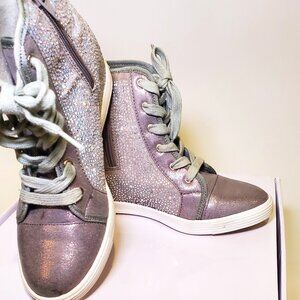 Stuart Weitzman - Vance Jewel High Top Sneakers